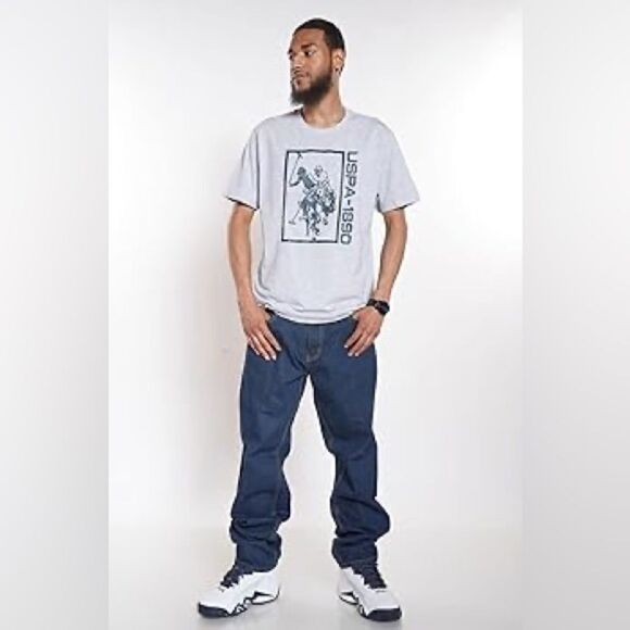 U.S. Polo Assn. T Shirt Gray Tee Short Sleeve Size XXL - Picture 4 of 12